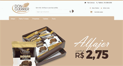 Desktop Screenshot of donguerrier.com.br